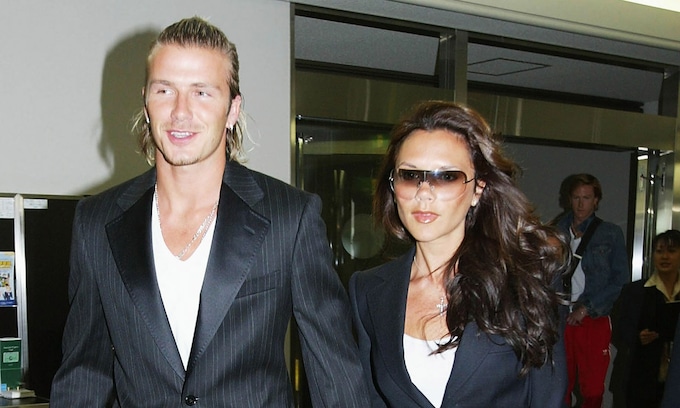 David y Victoria Beckham en Madrid