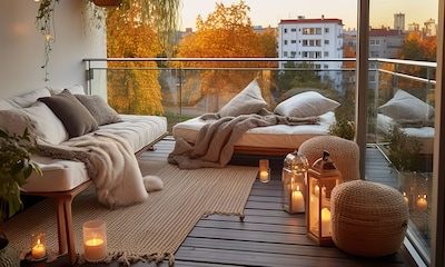 Las mejores ideas para seguir disfrutando de tu balcón en otoño