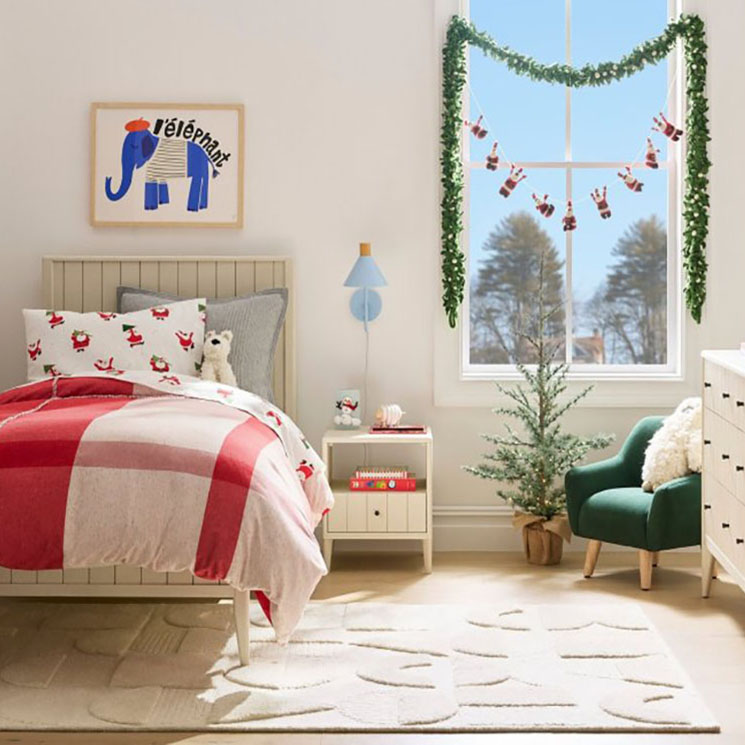 Estas son las mejores ideas navideñas para decorar el cuarto de los niños