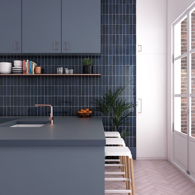 10 diseños de azulejos (de plena tendencia) para revestir el frente de cocina