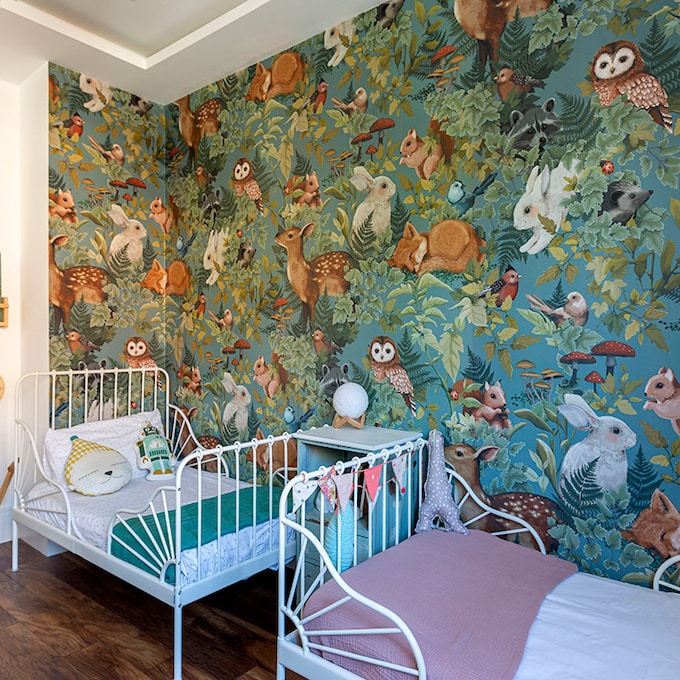 Territorio mini: habitaciones infantiles con dos o más camas y en cualquier estilo decorativo