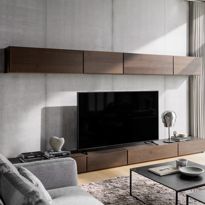 Muebles para el TV con diseño y funcionalidad, todo en uno