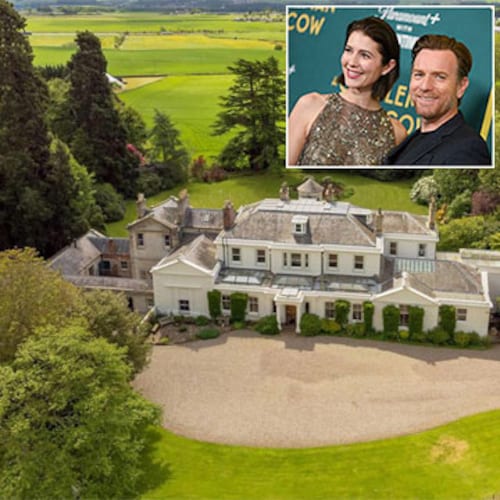 La mansión del siglo XVIII de Ewan McGregor en su Escocia natal es 'very british'