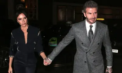 At home with the Beckhams