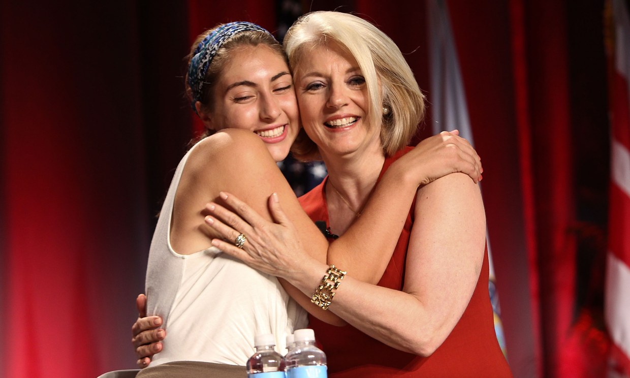 Lady Gaga and her mother