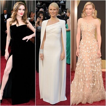 Los 30 mejores vestidos de la 'red carpet' de los Premios Oscar