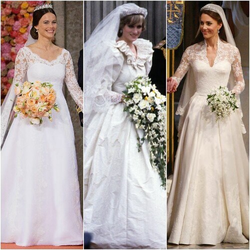Royal weddings: los 10 vestidos de novia más admirados