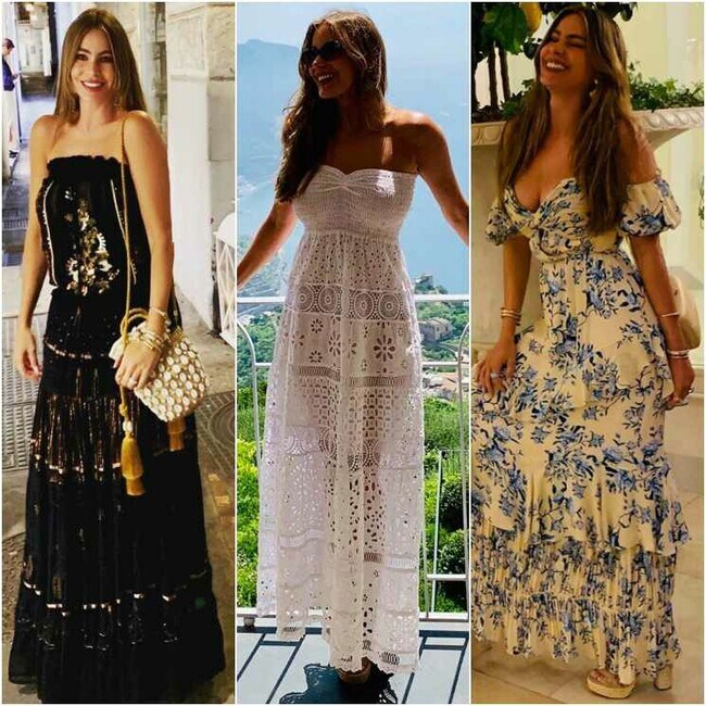 Sofía Vergara con 'dresses' tan veraniegos que te inspirarán - Foto 1