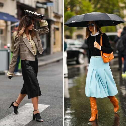 9 piezas para vestir con estilo los días de lluvia