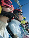 Si vas a esquiar, ¡no te olvides las gafas de sol! 