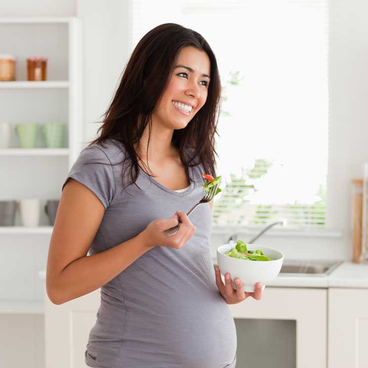 ¿Cuál es el riesgo de seguir una dieta vegetariana durante el embarazo?