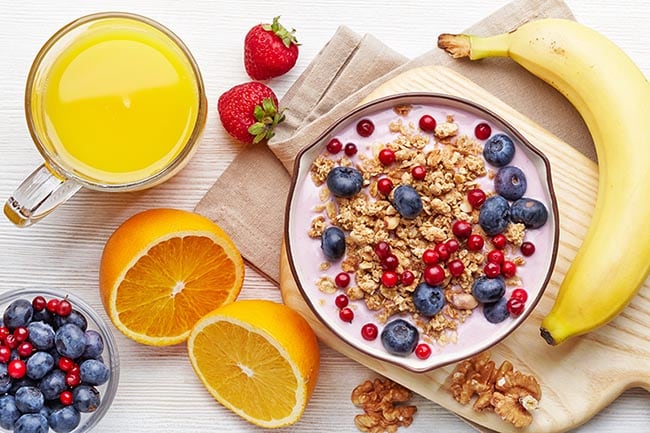 Ideas para que incluyas la fruta en el desayuno
