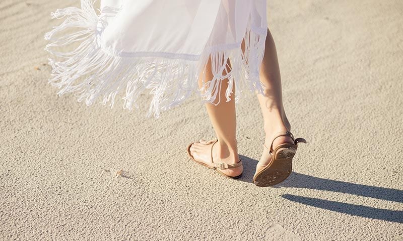 ¿Son las sandalias un buen calzado para el verano?