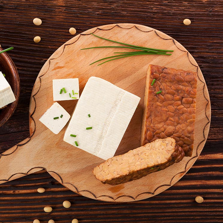 Estas son las diferencias entre el tofu y el 'tempeh'