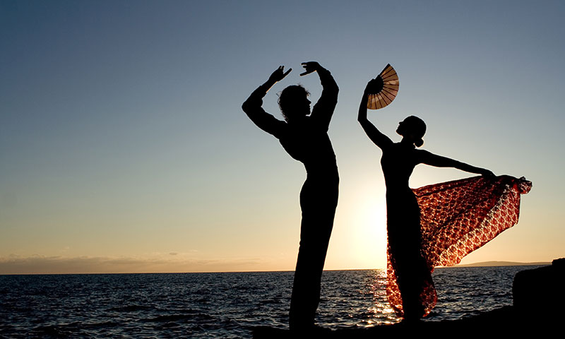 Bailaores de flamenco