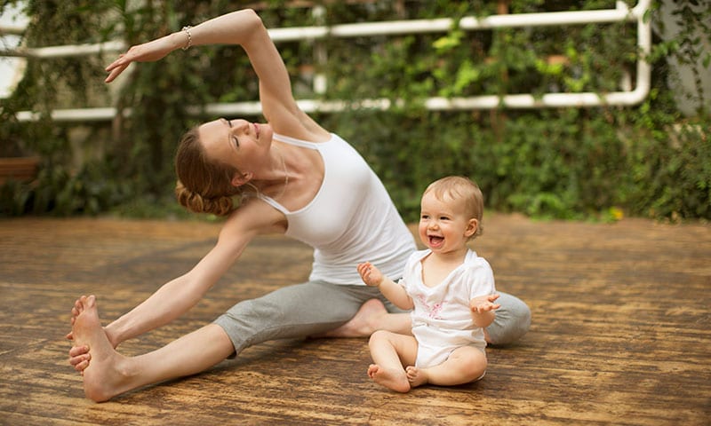 Yoga con bebé