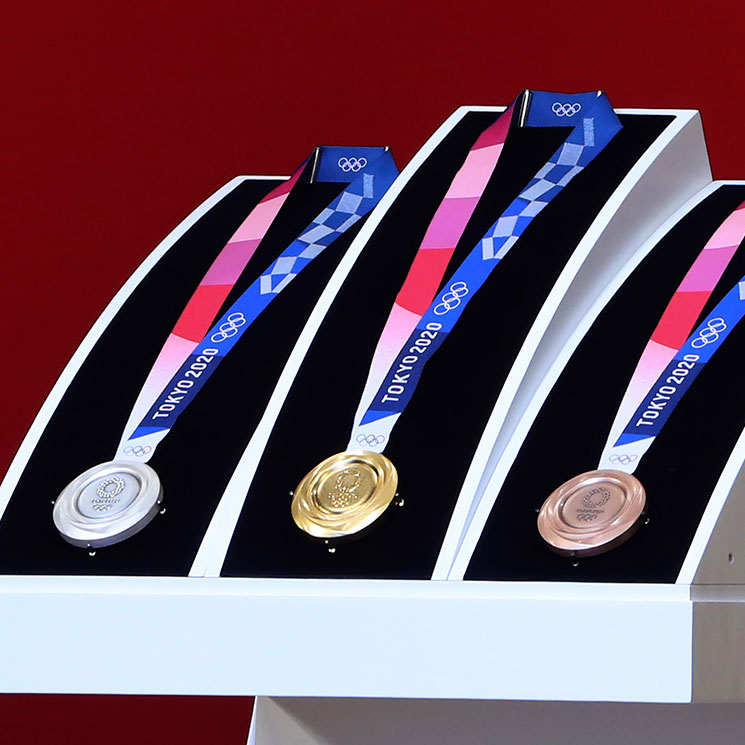 Las medallas de Tokio 2020 han sido creadas con basura electrónica reciclada