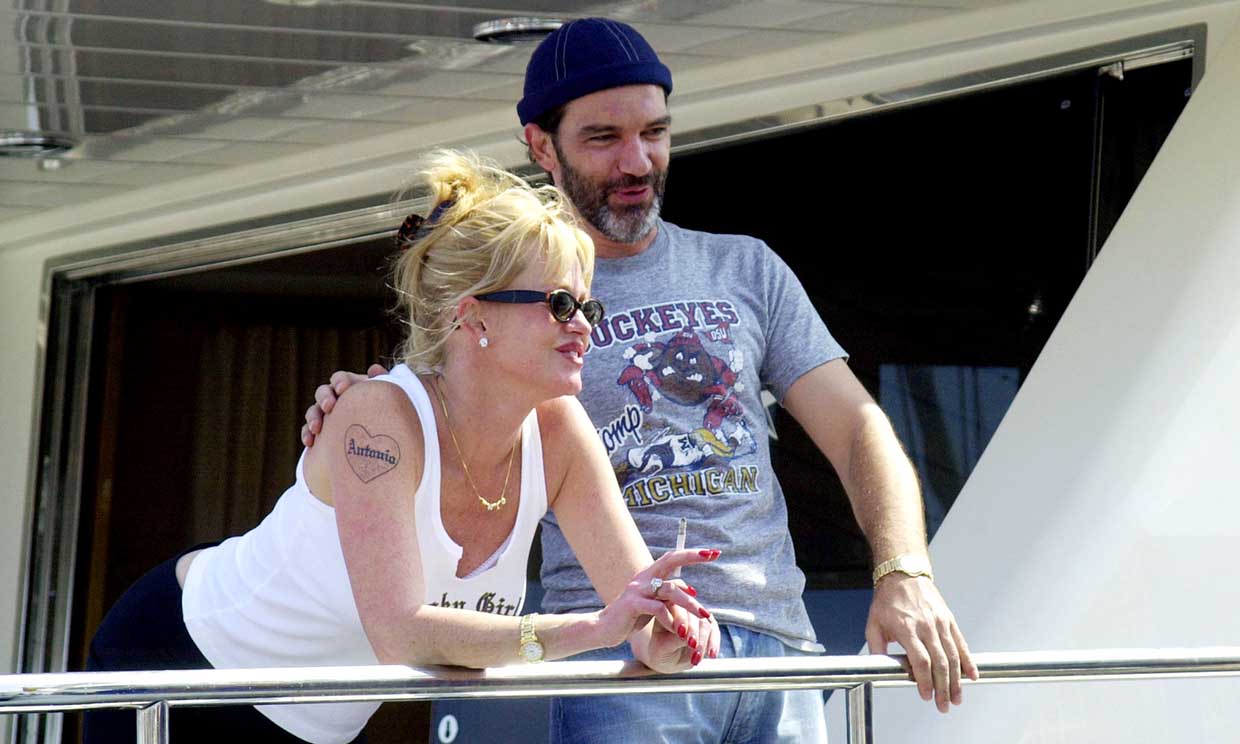 Melanie Griffith y Antonio Banderas