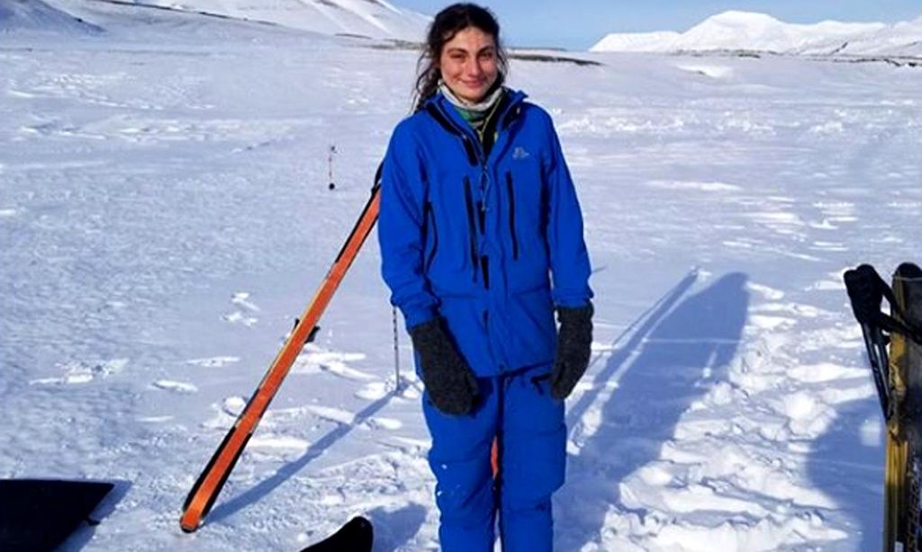Paulina Villalonga muestra su entrenamiento polar