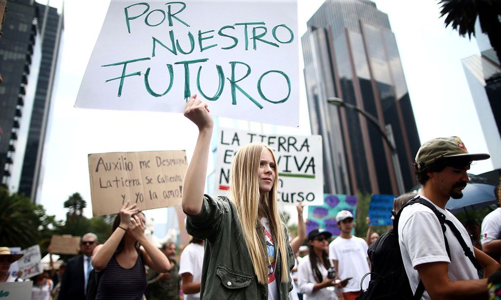 El cambio climático y la contaminación, las mayores preocupaciones de los jóvenes