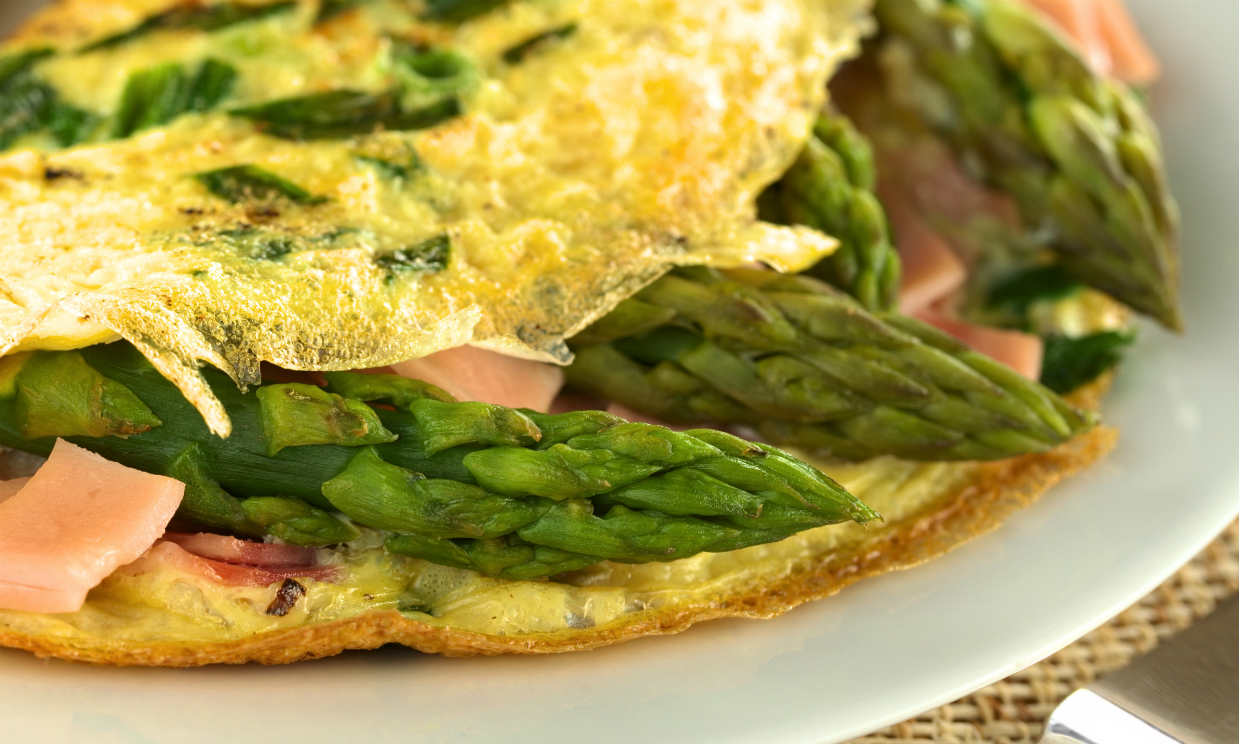 Tortilla de pavo con trigueros 