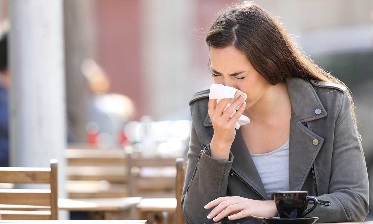 La contaminación podría perjudicar a las personas con rinitis alérgica