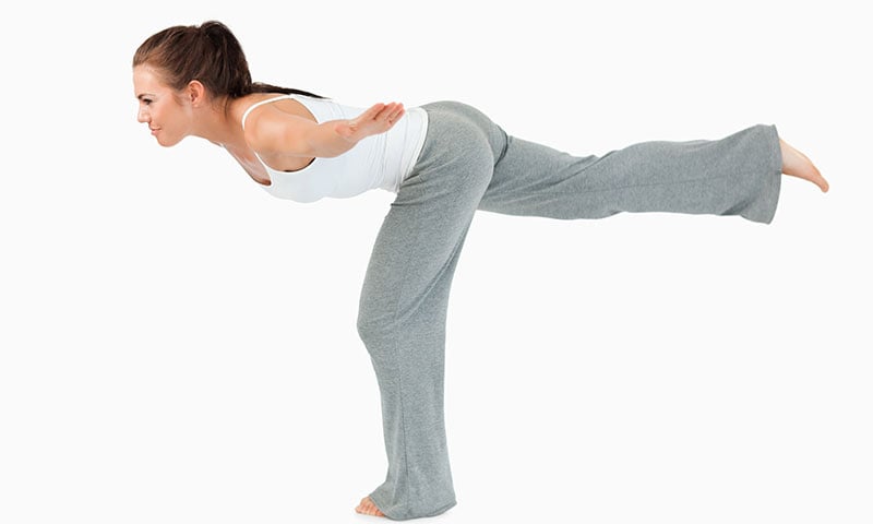 Mujer Practicando Yoga