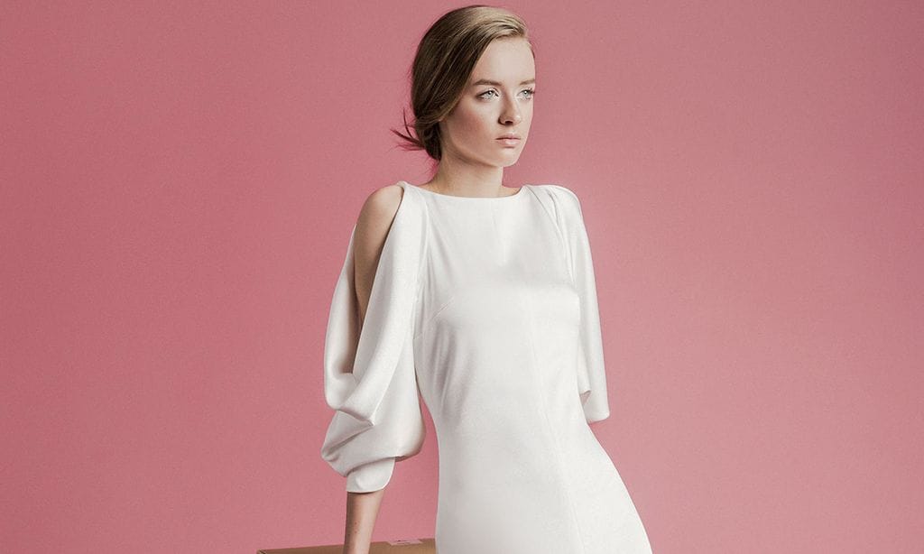 Vestidos de novia confeccionados a partir de botellas de plástico recicladas Vestidos de novia confeccionados a partir de botellas de plástico recicladas