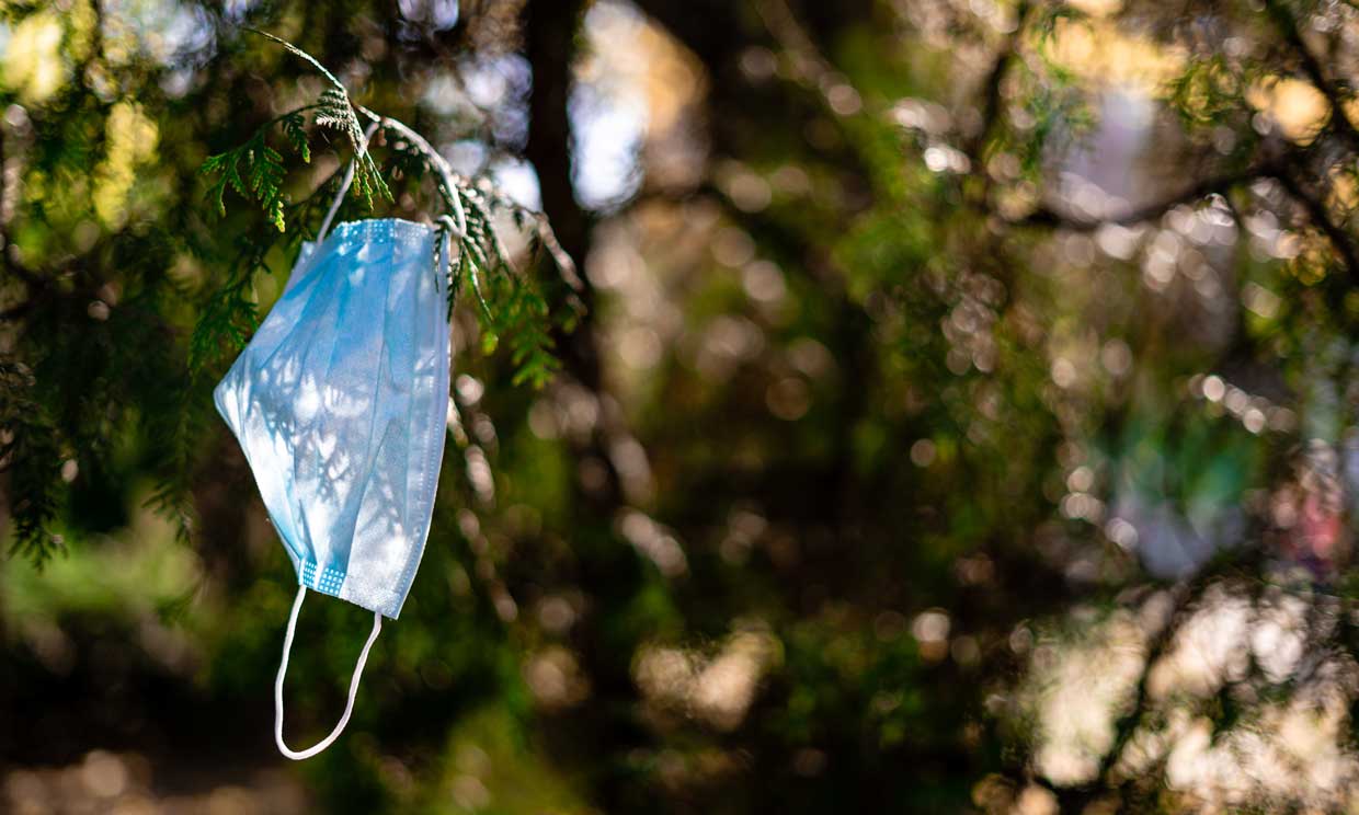 Las mascarillas se han convertido en una fuente de contaminación