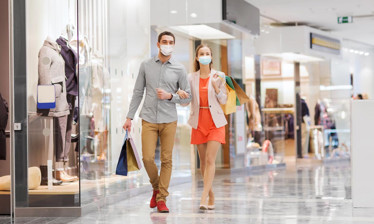 Coronavirus: las medidas para acudir con seguridad a los centros comerciales
