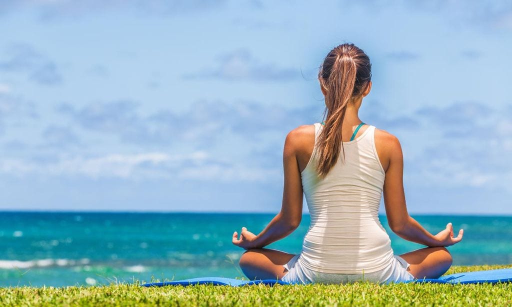 meditación en verano