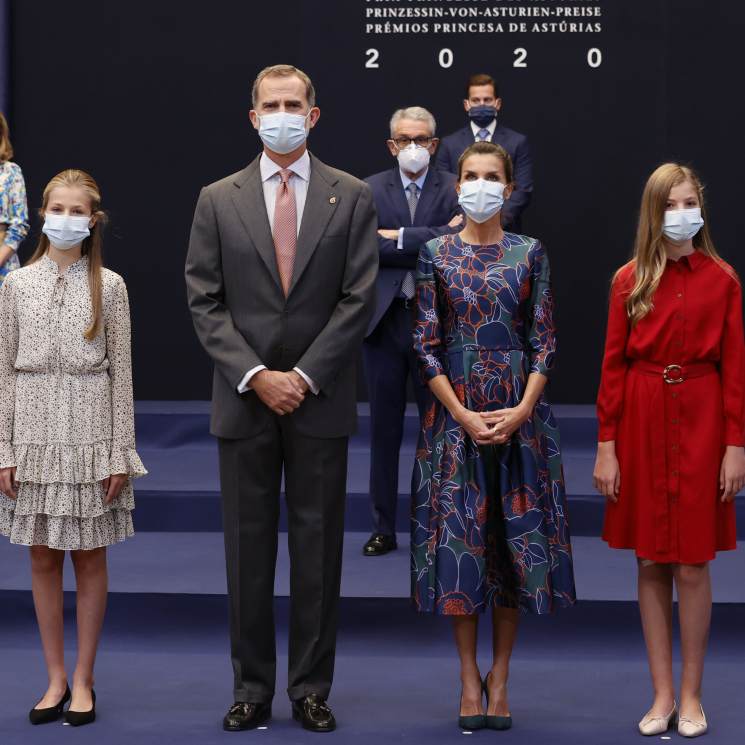 Por qué la Familia Real Española lleva mascarillas y otros miembros de la realeza europea, no