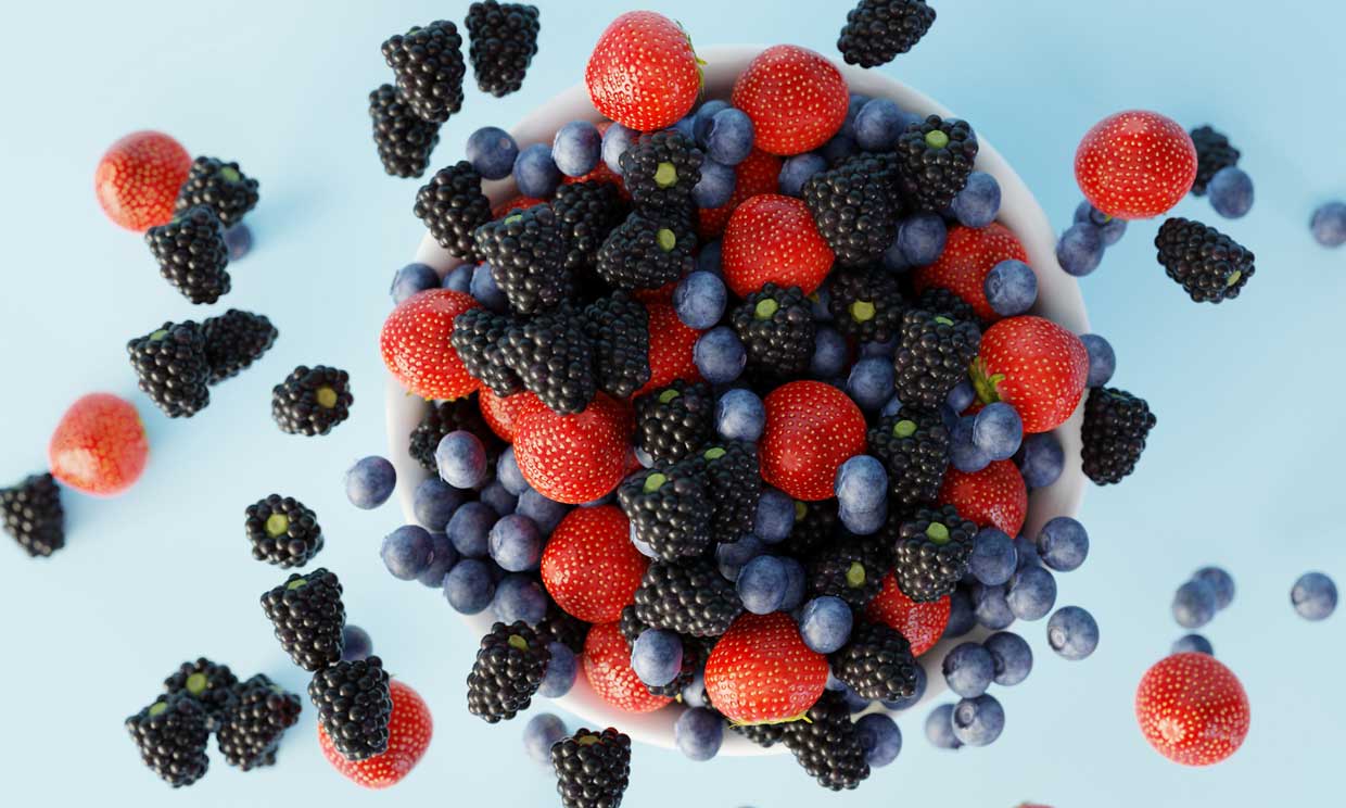 Frutos del bosque: deliciosos alimentos ricos en antioxidantes y bajos en calorías