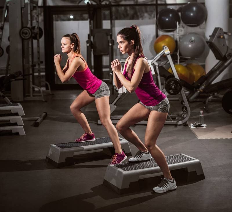 Step Cuantas Calorias Se Queman Con Aerobicos Tonificar Ejercicios