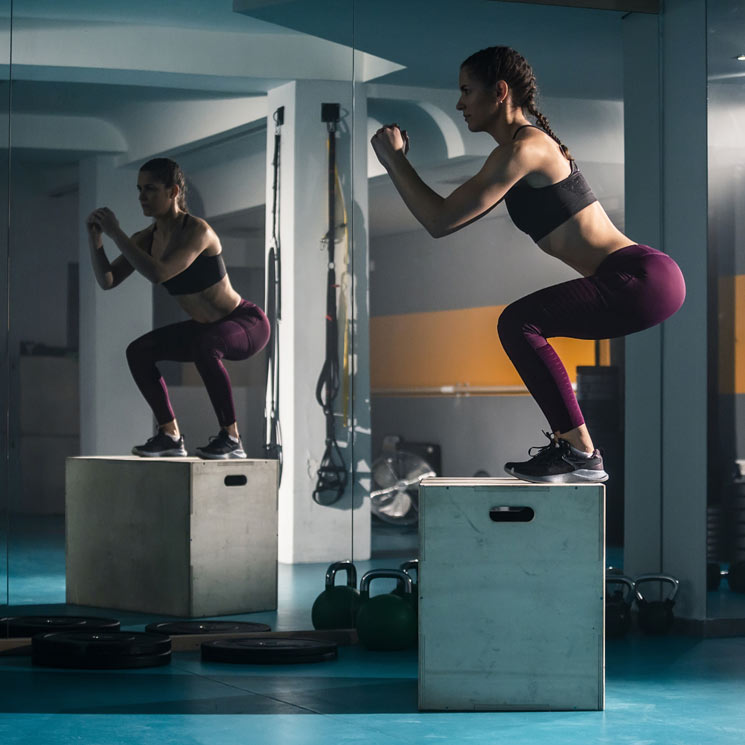 'Box jump', un ejercicio que te ayuda a tonificar tus piernas y tus glúteos