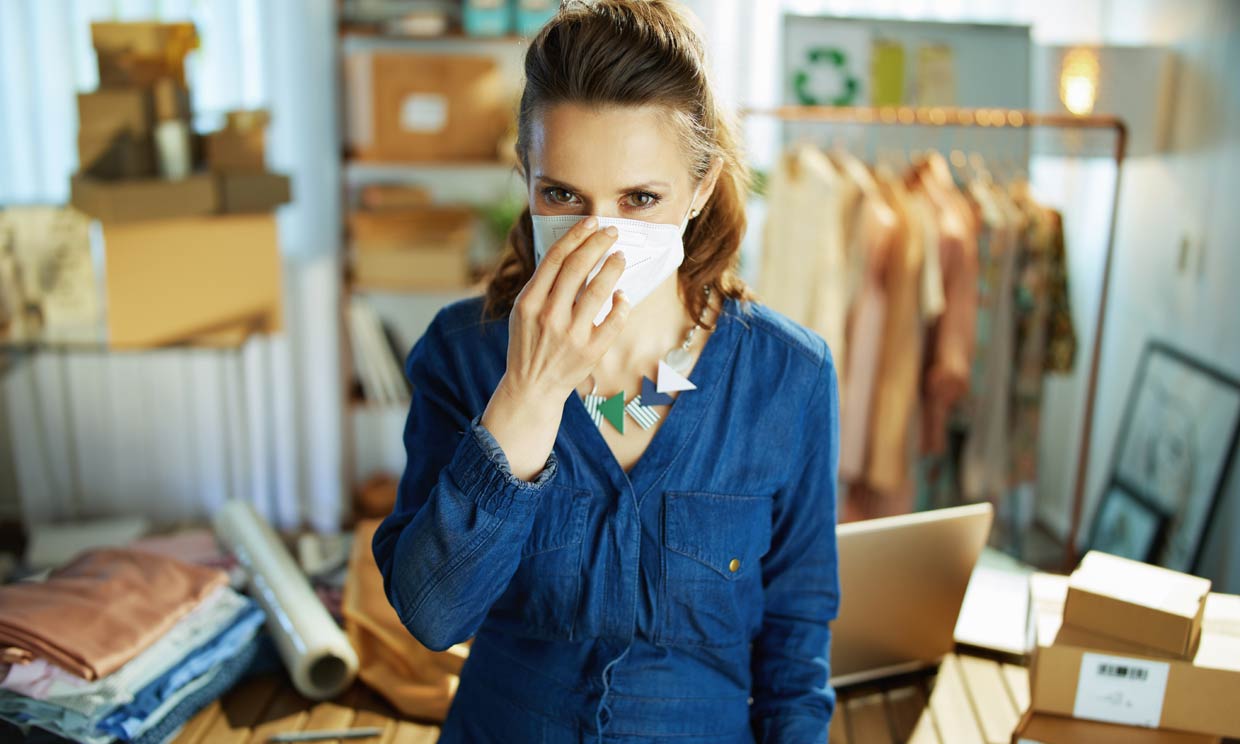 ¿Cómo saber si tu mascarilla te protege de la flurona, la COVID-19 o de la gripe?