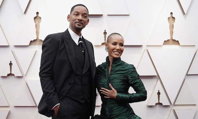 Jadda pinket y Will Smith en los Oscars
