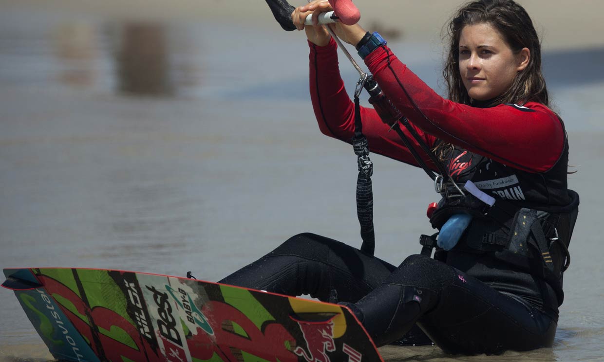 La dieta plant-based es el secreto de Gisela Pulido, 10 veces Campeona del Mundo de kitesurf