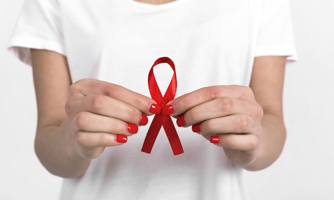 lazo rojo contra el sida