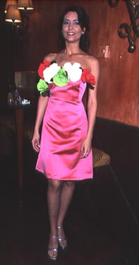 Vania Millán posa con todos los vestidos que lucirá en Miss Universo
