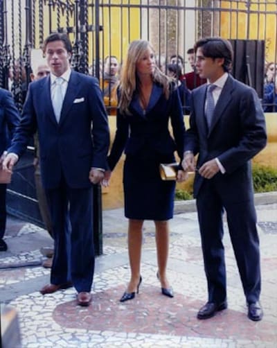 José Antonio Canales Rivera presenta a su novia Mari Carmen Fernandez