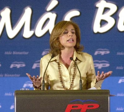 Ana Botella, esposa del presidente del Gobierno, inicia su carrera política