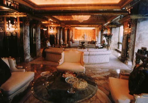 El apartamento 'dorado' de Donald Trump en Nueva York