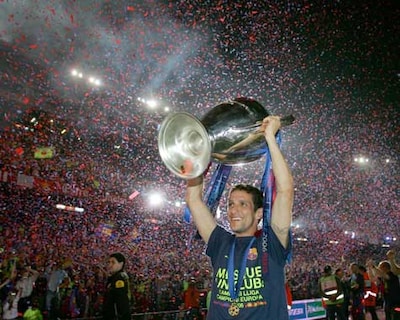 Las mejores imágenes de la victoria del Barcelona en la Champions