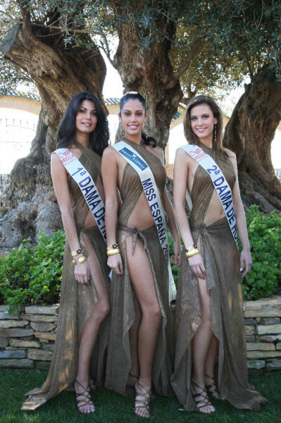 Las mejores fotografías de Patricia Yurena Rodríguez durante el certamen de Miss España 2008