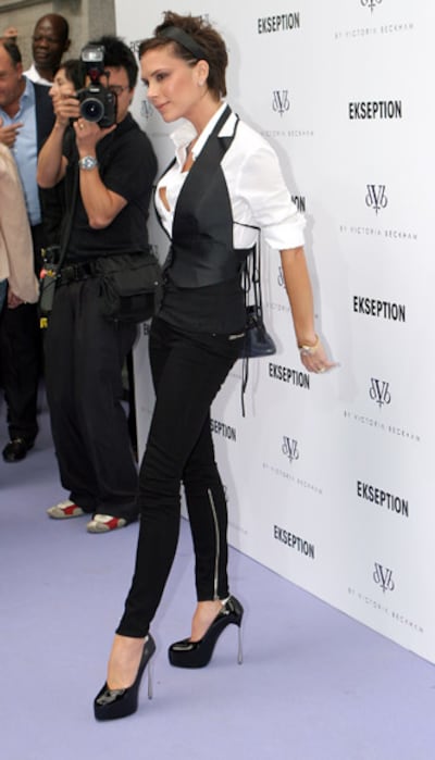 Victoria Beckham de nuevo en Madrid aunque sólo por unas horas