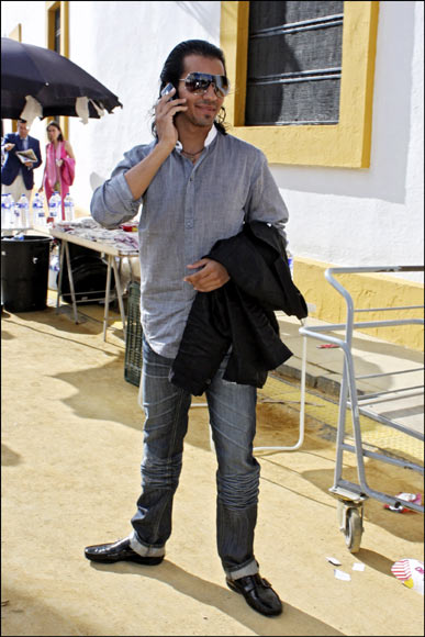 La Duquesa de Alba y Vicky Martín Berrocal se visten de flamencas en la Feria de Abril