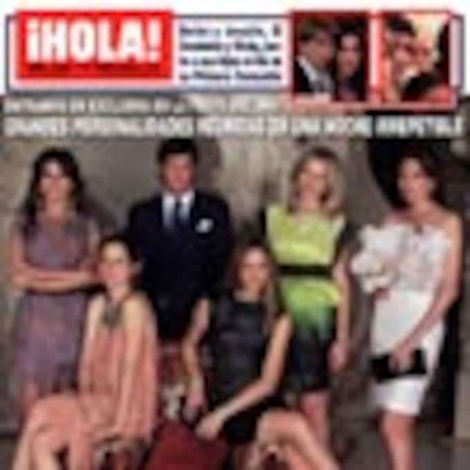 Exclusiva en la revista ¡HOLA!: Grandes personalidades reunidas en una noche irrepetible