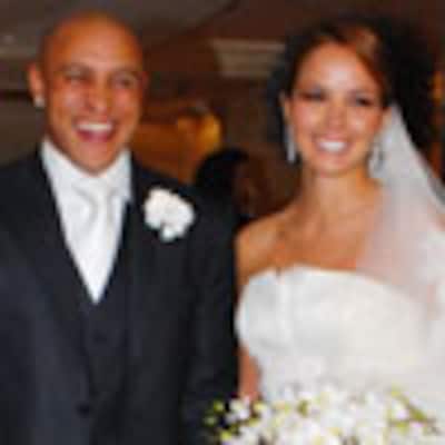 El futbolista Roberto Carlos se casa en Brasil con la fisioterapeuta Mariana Lucon