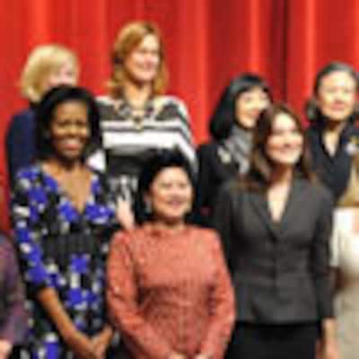 Michelle Obama despide a las Primeras Damas de la Cumbre del G-20